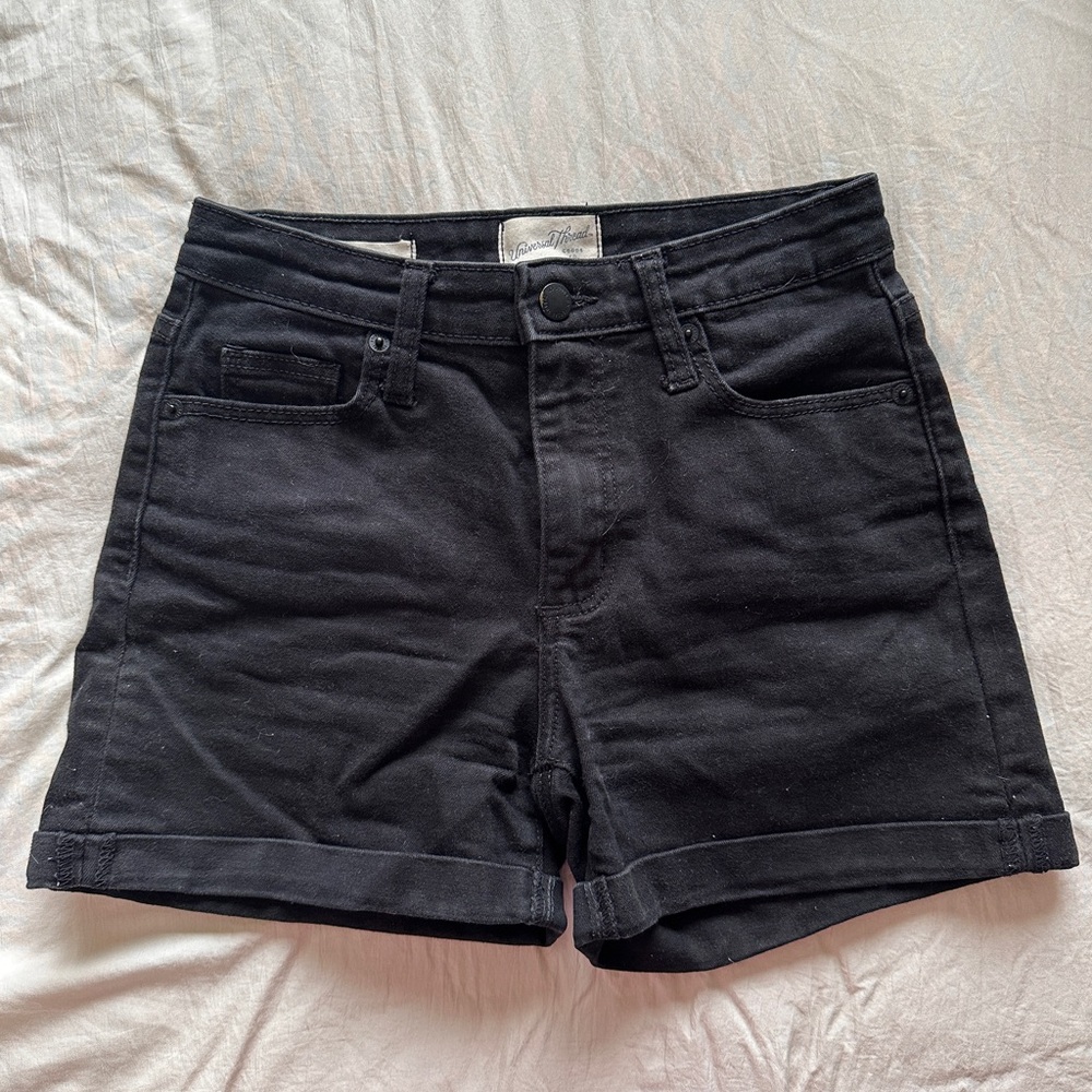 Universal Thread Black Jean Shorts